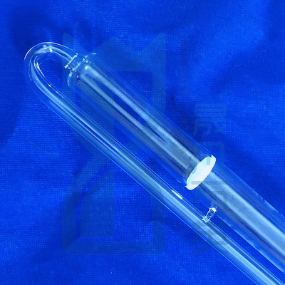 Fabrique Instrument de quartz personnalisé Laboratoire Tube de verre de quartz résistant à haute température