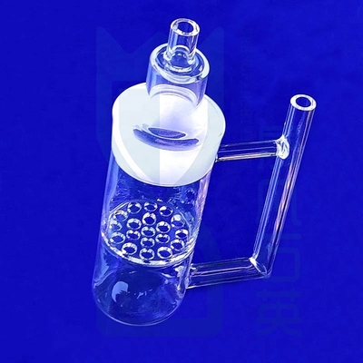 Fabrique Instrument de quartz personnalisé Laboratoire Tube de verre de quartz résistant à haute température