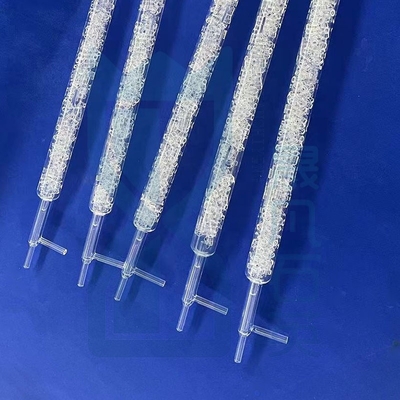 Tubes de condensation de quartz personnalisées de laboratoire tubes de verre de quartz tubes d'essai de quartz