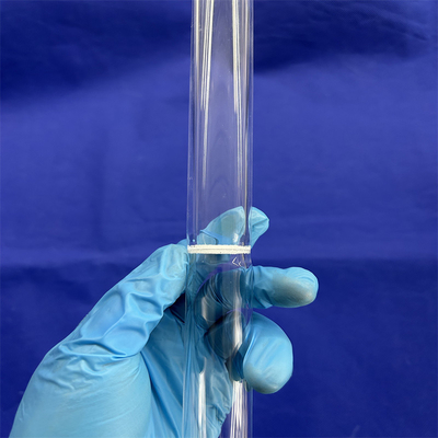 Tubes de verre au quartz au silicium fondu Tubes filtrantes à quartz à sable Corée de sable Haute dureté