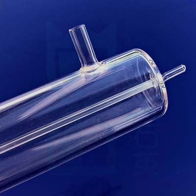 Instruments de quartz personnalisés pour laboratoire Contenant de quartz Tubes d'essai de quartz