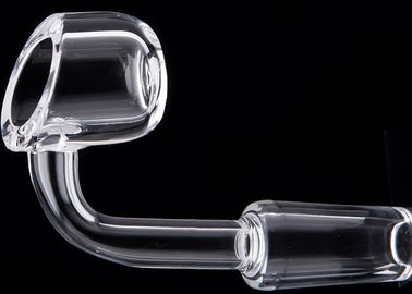 Le matériel accessoire de clou en verre de quartz partie la forme faite sur commande non toxique