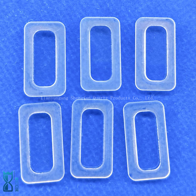 Plaque de verre au quartz personnalisée pour applications optiques et semi-conducteurs