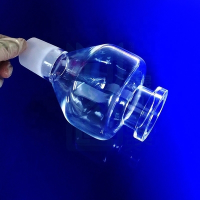 Un récipient de quartz pour instruments de quartz résistant à la corrosion à haute température
