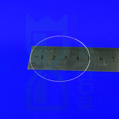 Fenêtre à haute transmission lumineuse schiste de verre de quartz feuille de verre de quartz 2 " 4 " 6 " Wafer Wafer 0,3 mm d'épaisseur