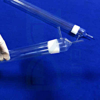 Écoles majeures Résistance à la corrosion personnalisée Coefficient d'expansion thermique du tube de meulage de quartz faible Instrument de verre de quartz