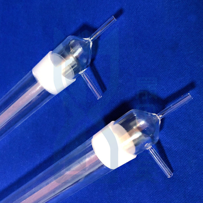 Écoles majeures Résistance à la corrosion personnalisée Coefficient d'expansion thermique du tube de meulage de quartz faible Instrument de verre de quartz