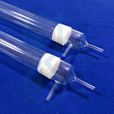 Écoles majeures Résistance à la corrosion personnalisée Coefficient d'expansion thermique du tube de meulage de quartz faible Instrument de verre de quartz