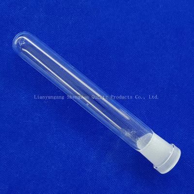 Tubes en verre de quartz à haute densité 2,2 g/cm3 avec point de recuit 1180°C et point de déformation 1100°C pour les applications industrielles