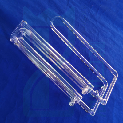 Tubes de verre de quartz fondus résistants à haute température, laboratoire dédié à des tubes de verre de quartz transparent