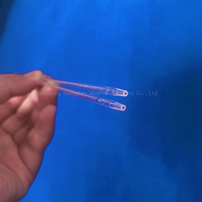 Résistance à haute température personnalisée 1 mm-10 mm de petit diamètre tube en verre de quartz capillaire