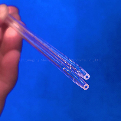 Résistance à haute température personnalisée 1 mm-10 mm de petit diamètre tube en verre de quartz capillaire