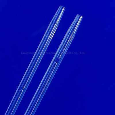 Résistance à haute température personnalisée 1 mm-10 mm de petit diamètre tube en verre de quartz capillaire