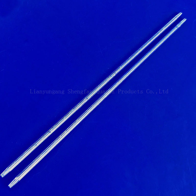 Résistance à haute température personnalisée 1 mm-10 mm de petit diamètre tube en verre de quartz capillaire