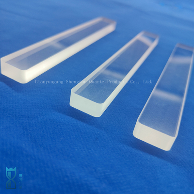 Plaque de verre au quartz transparent résistant aux températures élevées