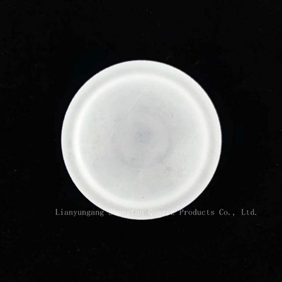 Disque de verre de quartz à paroi épaisse et transparente à haute performance