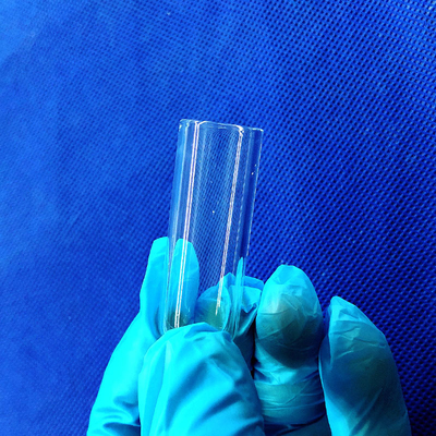 Tubes d'essai en quartz à fond rond et clair personnalisées pour laboratoire