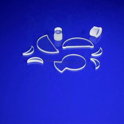 Plaque de verre de quartz de qualité industrielle pour résistance chimique et thermique