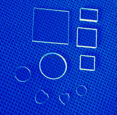 Plaque de verre de quartz de qualité industrielle pour résistance chimique et thermique