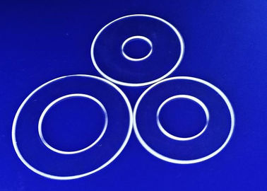 Excellente résistivité électrique fondue de quartz de bride claire de tube pour l'instrument optique
