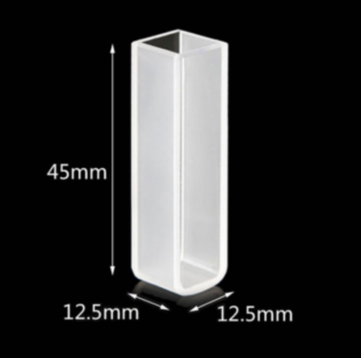 Essentiel pour le laboratoire! Cuvettes de quartz ultraviolet 5mL/10mL 100% sans bulles Compatible avec les spectrophotomètres UV-Vis
