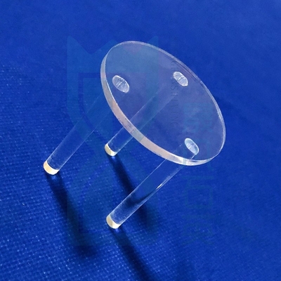 Haute pureté 99,99% Instruments expérimentaux personnalisés résistants à la corrosion à haute température Tubes en verre au quartz et réacteurs au quartz