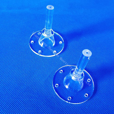 Haute pureté 99,99% Instruments expérimentaux personnalisés résistants à la corrosion à haute température Tubes en verre au quartz et réacteurs au quartz