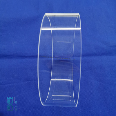 Tubes de verre au quartz de haute pureté résistantes aux températures élevées à 1200 °C pour fours à tubes