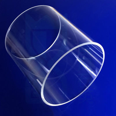 Vente directe d'usine de haute qualité résistant à la chaleur et résistant à la corrosion tubes en verre de quartz.