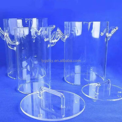 Fabrication de verre à quartz transparent résistant aux températures élevées et à la corrosion