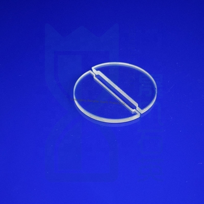 Feuilles de verre de quartz de haute pureté et très transparentes pour fenêtres optiques