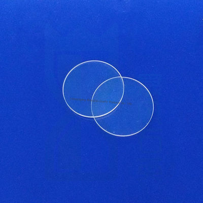 Plaque de verre quartz transparent avec une transmission lumineuse élevée, une résistance à haute température et une résistance à la corrosion pour des applications techniques