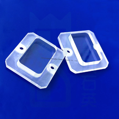 Dispositif de protection contre la corrosion, résistant à la température élevée, quartz surgelé, disque fondu, quartz pour le support d'échantillon