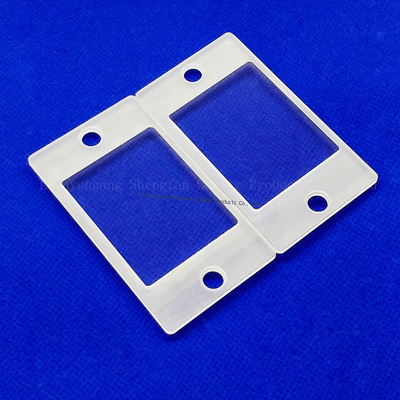 Dispositif de protection contre la corrosion, résistant à la température élevée, quartz surgelé, disque fondu, quartz pour le support d'échantillon