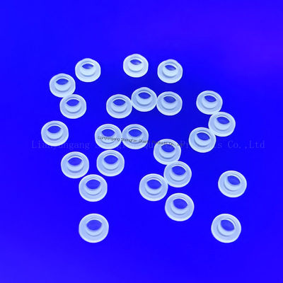 Plaque de quartz fondu personnalisée avec 92% de transmission lumineuse, densité de 2,2 g/cm³ et température de travail de 1150℃