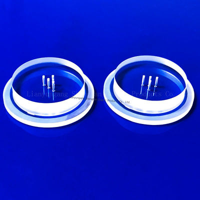 Plaque en verre de quartz pour température de fonctionnement 1150°C pour applications de température et de pression dans l'industrie aérospatiale