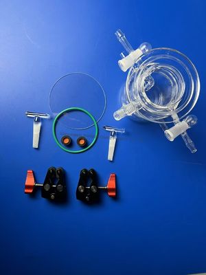 Verrerie de laboratoire en verre de quartz de taille personnalisée à vendre