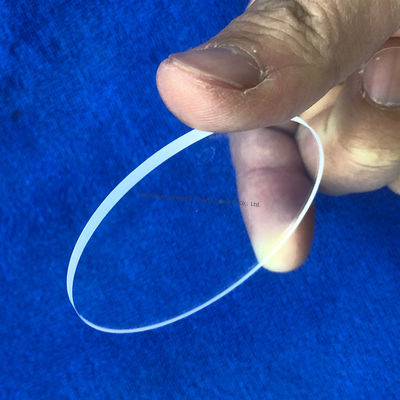 Custom High Temperature Resistant Fused Silica  Square Quartz Glass Sheet Round Quartz Disc