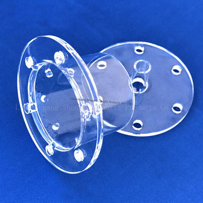 Tubes de verre de quartz scellées personnalisées d'une épaisseur de 1 à 100 mm et d'un point de fusion de 1732 °C