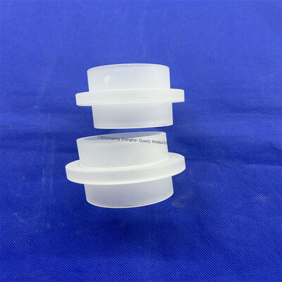 Plaque de verre en quartz SIO2 de haute pureté 99,99% avec résistance aux hautes températures 1100℃ et taille et forme personnalisables