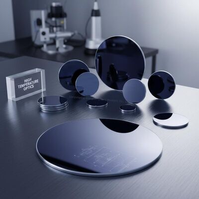 Custom High Temperature Resistant 1150℃ Working Temperature Fused Quartz Plate with 92% Light Transmittance and 2.2g/cm³ Density