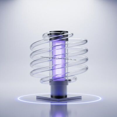 Tube en verre de quartz transparent de 300 mm de diamètre extérieur pour lumière UVC avec résistance aux hautes températures