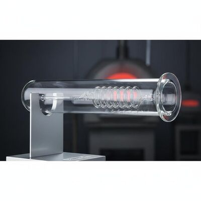 High Purity SIO2 99.99% Quartz Glass Tube for Furnaces with 1100℃ Working Temperature and 100-1000mm Large Diameter