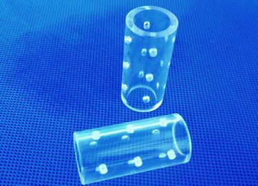 Matériel UV de la longueur SIO2>99.99% du tube de verre 100mm-2500mm de quartz de filtre