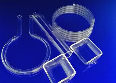 Matériel UV de la longueur SIO2>99.99% du tube de verre 100mm-2500mm de quartz de filtre