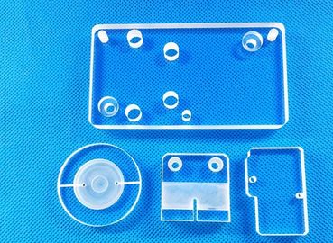 Verre optique de précision usinant la basse couleur d'espace libre de conduction thermique