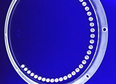 La feuille à hautes températures et anticorrosion transparente de quartz a fondu le tectite JGS3