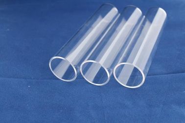 La protection UV précise des tubes à essai en verre de quartz de dimension 400 OD a fondu la silice de tube de quartz