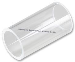 Tubes de verre au quartz à haute pureté 99,99% SiO2 avec point de recuit 1180°C et point de déformation 1100°C pour les applications dans les semi-conducteurs