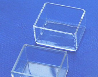 Long bec réutilisable de durée de vie de tube à hautes températures non toxique de quartz long